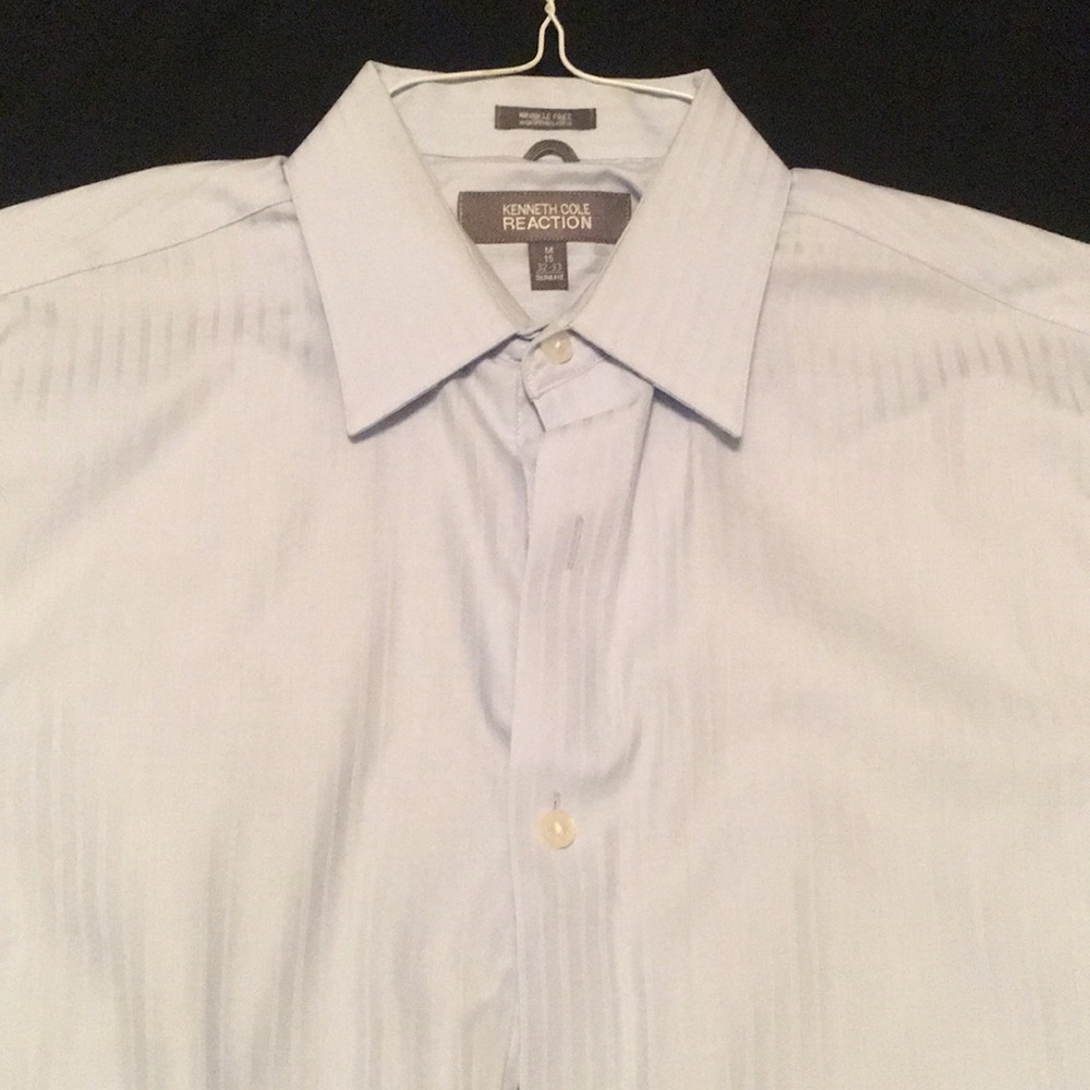 Kenneth Cole Baby Blue Dress Shirt